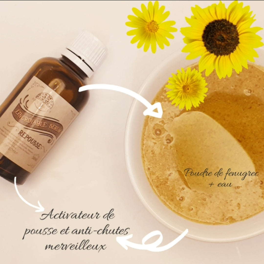 🌿Masque capillaire au fenugrec 🌹