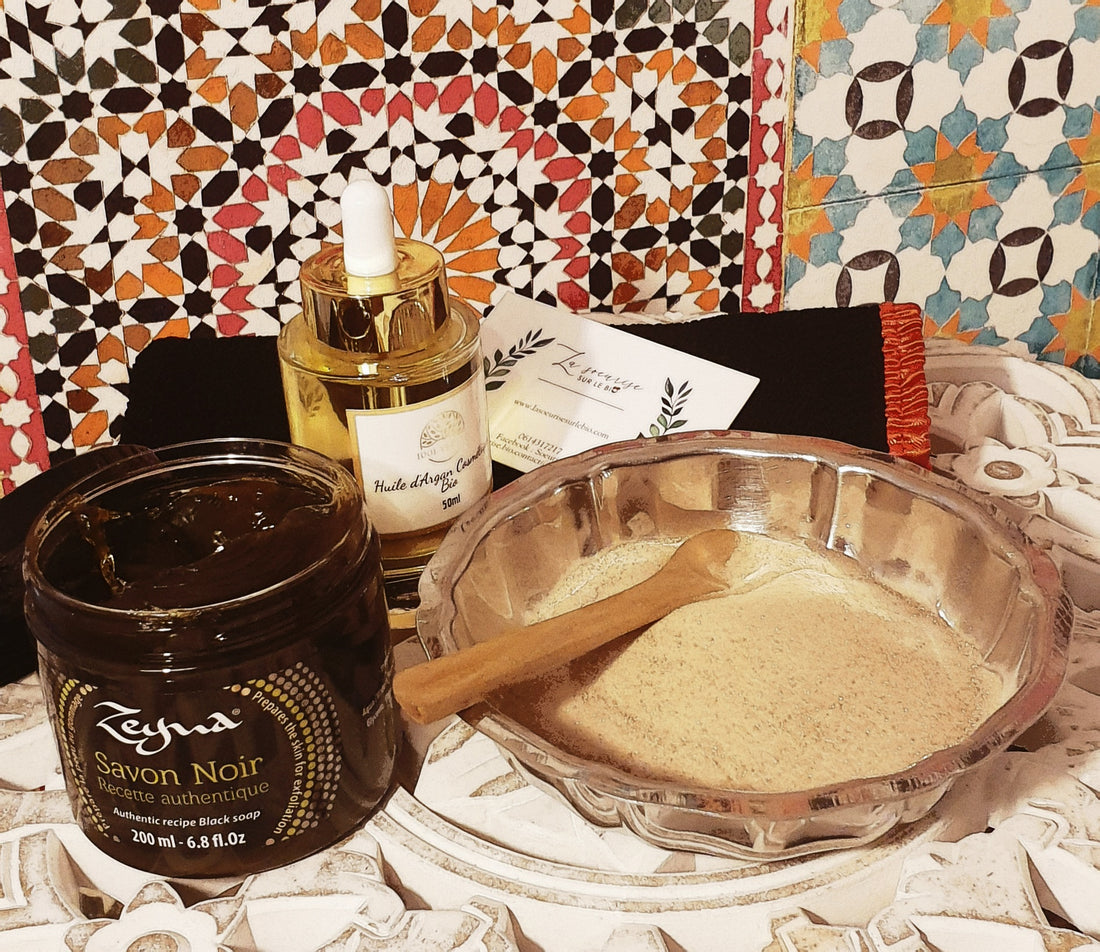 Voyage de beauté avec le rituel hammam à la maison...